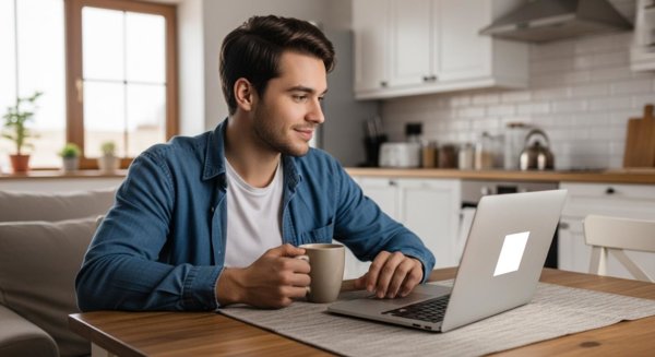 Accessing account from home