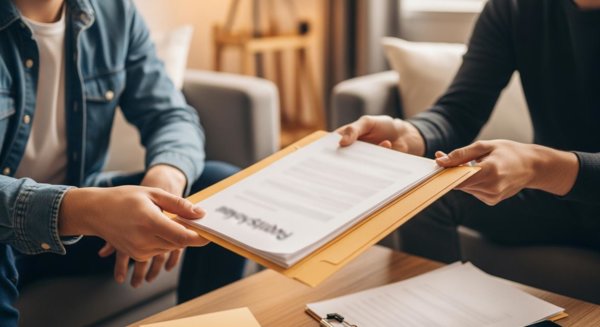 Document handoff in office