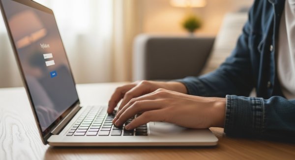 Logging into employee portal