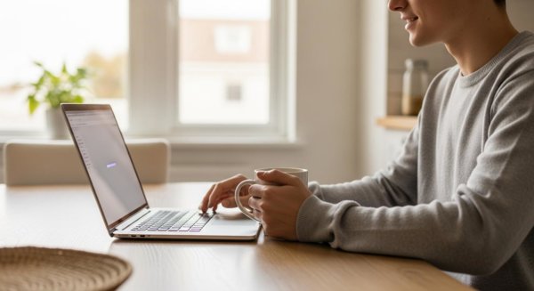 Accessing account from home