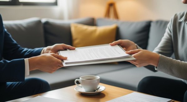 Document handoff in office