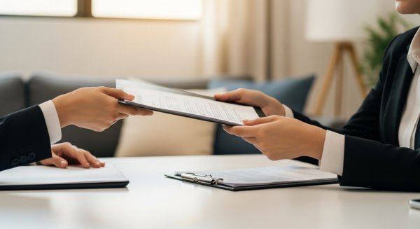 Document handoff in office